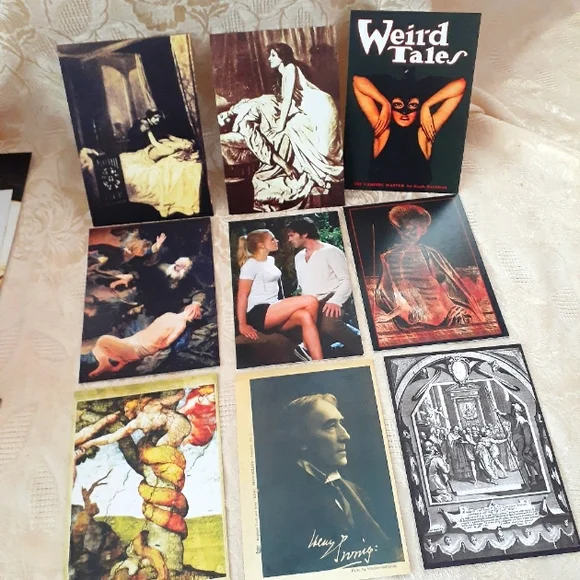 Sale! Set of 20 Vampire Dracula Theme Postcards - Picture 7 of 10